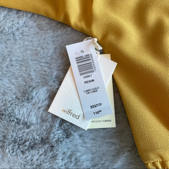 Wilfred Free — Mustard Yellow Blouse - Picture 3 of 3